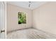 Bedroom featuring hardwood floors and window providing natural light at 200 Gala Cir, Daytona Beach, FL 32124