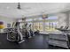 Fitness center featuring treadmills, elliptical machines, and free weights for a comprehensive workout experience at 211 Duke Dr, Deland, FL 32724