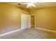 The bedroom features neutral colored walls and carpeted floors at 2418 Formosa Ave, Orlando, FL 32804