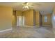 The spacious main bedroom features carpeted floors and neutral walls at 2418 Formosa Ave, Orlando, FL 32804