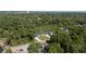 Expansive aerial view of houses nestled among dense greenery, creating a peaceful residential landscape at 248 S Virginia Ave, Deland, FL 32724