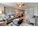 Inviting living room with plush seating, stylish decor, and an open layout at 26 Ocean Shore Dr, Ormond Beach, FL 32176