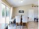 Dining room featuring lots of light coming through the sliding glass door at 2978 Greynolds St, Deltona, FL 32738
