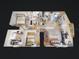 Detailed floorplan showcasing the layout of the home, including bedrooms, bathrooms, kitchen, and living spaces at 2978 Greynolds St, Deltona, FL 32738