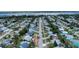 Aerial view showing the property in relation to a nearby body of water at 31 River Shore Dr, Ormond Beach, FL 32176