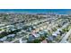 Aerial perspective showing the home's location close to the beach and residential area at 31 River Shore Dr, Ormond Beach, FL 32176