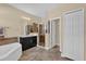 Well-appointed bathroom with a large shower and separate vanity area at 320 W Victoria Trails Blvd, Deland, FL 32724