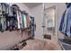 Spacious walk-in closet with ample storage space, providing a convenient and organized wardrobe solution at 348 Southern Winds Blvd, Deland, FL 32720