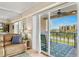 Relaxing balcony retreat with views, perfect for enjoying the outdoors in comfort and style at 5300 S Atlantic Ave # 12-403, New Smyrna Beach, FL 32169