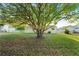 Expansive backyard featuring mature trees, a lush lawn, and ample space for outdoor activities at 541 Northwestern Ave, Altamonte Springs, FL 32714