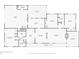 Floorplan showing the layout of the house including the primary bedroom, living room, kitchen, and sunroom at 701 N Tuxedo Ave, Deland, FL 32724