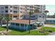 Charming beach house with an outdoor kitchen, perfect for entertaining while enjoying the ocean breeze at 8 Ocean Dunes Dr, Ormond Beach, FL 32176