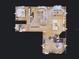 Complete home floorplan showcasing the layout of the living spaces at 918 Noble Run, New Smyrna Beach, FL 32168
