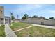 Spacious backyard, featuring a screened in pool area and shed for all your storage needs at 1142 Glendale Ave, Deltona, FL 32725