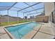 Enjoy the Florida sun with this screened-in pool and spacious patio area at 1142 Glendale Ave, Deltona, FL 32725