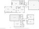 Detailed floor plan showing both the first and second floors, highlighting bedroom and living areas at 115 Oaks Ct # 115, Sanford, FL 32771