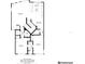 Detailed floor plan featuring living room, kitchen, dining room, and two bedrooms at 1209 N Atlantic Ave, New Smyrna Beach, FL 32169