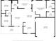 Detailed floor plan showcasing the layout of the home, including dimensions for each room at 1326 13Th St, Orange City, FL 32763