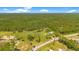 Expansive aerial view showcasing the property's lush greenery and serene natural surroundings at 140 Rodeo Rd, Ormond Beach, FL 32174