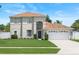Charming two-story home with manicured lawn, neutral exterior, and well-maintained landscaping at 1491 Nappa Dr, Port Orange, FL 32128