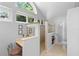 This bathroom has a vanity area, a glass-enclosed shower, and a toilet at 1637 Bent Oaks Blvd, Deland, FL 32724