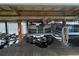 Boat lift featuring a watercraft and a waterfront setting at 1640 Juno Trl # 103F, Astor, FL 32102