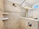 This bathroom features a large shower, decorative tiles, and modern fixtures at 1923 Mendocino Ln, Port Orange, FL 32128