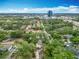 Aerial view showcasing a home surrounded by lush trees at 200 Alpine St, Altamonte Springs, FL 32701