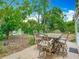 Spacious backyard with patio set, ideal for entertaining and relaxation at 200 Alpine St, Altamonte Springs, FL 32701