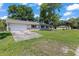 Charming single-story home with attached garage and mature landscaping at 2106 Umbrella Tree Dr, Edgewater, FL 32141