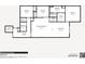 Detailed floor plan showcasing the layout of the home's bedrooms, bathrooms, kitchen, living room, and other spaces at 2919 Sime St, New Smyrna Beach, FL 32168