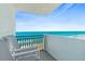 Relax on this condo balcony and enjoy the breathtaking ocean views and sound of the waves at 2987 S Atlantic # 1403, Daytona Beach Shores, FL 32118