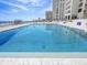 Inviting pool with clear blue water and ocean views at 2987 S Atlantic # 1403, Daytona Beach Shores, FL 32118
