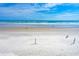 Expansive beach with clear ocean water, perfect for swimming, sunbathing and beach walks at 2987 S Atlantic # 606, Daytona Beach Shores, FL 32118