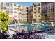 Inviting pool area featuring comfortable seating and lush landscaping at 325 Wilder Blvd # A102, Daytona Beach, FL 32114
