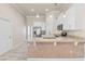 Kitchen featuring stainless steel appliances, granite countertops, and white cabinetry at 3402 Torre Blvd, New Smyrna Beach, FL 32168