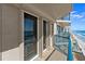 Balcony featuring ocean and beach views at 3425 S Atlantic Ave # 1602, Daytona Beach, FL 32118