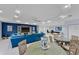Spacious resident lounge area with stylish furnishings, television, and pool table at 3425 S Atlantic Ave # 1602, Daytona Beach, FL 32118