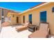 This balcony offers lounge chairs and an amazing ocean view for relaxation and enjoyment at 4427 S Atlantic Ave, Port Orange, FL 32127