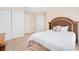 Inviting bedroom with a spacious closet and neutral decor throughout at 4427 S Atlantic Ave, Port Orange, FL 32127