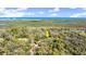 Stunning aerial perspective highlighting the property's location near the ocean at 5721 John Anderson Hwy, Flagler Beach, FL 32136