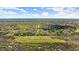 Aerial view of the property surrounded by lush greenery at 5721 John Anderson Hwy, Flagler Beach, FL 32136