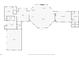 Detailed floor plan showcasing the layout of the home and room dimensions at 5721 John Anderson Hwy, Flagler Beach, FL 32136