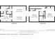 Detailed floor plan showcases the layout of the home, including the kitchen, living room, and bedrooms with dimensions at 625 N Halifax Ave # 11, Daytona Beach, FL 32118