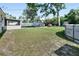 Large backyard featuring a patio set, storage shed, and above-ground pool, perfect for outdoor activities and relaxation at 920 Trafalgar St, Deltona, FL 32725