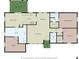 Detailed floor plan showcasing an open layout with a screened porch, three bedrooms, and living areas at 920 Trafalgar St, Deltona, FL 32725
