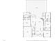 Detailed floor plan showcasing the layout of a single-Gathering home including kitchen, bedrooms, and bathrooms at 928 Chickadee Dr, Port Orange, FL 32127