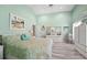 Spacious main bedroom with high ceilings, ample storage, and neutral paint at 928 Chickadee Dr, Port Orange, FL 32127