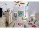 Spacious vaulted bedroom with large window at 96 Hollow Branch Xing, Ormond Beach, FL 32174