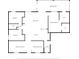A floor plan rendering detailing the layout of the home's rooms at 2600 Scottville Ave, Deltona, FL 32725